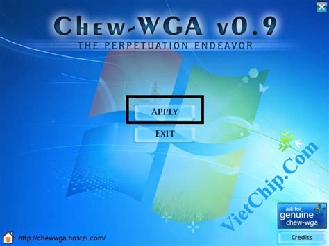 chew windows 7 activator|CHEW WGA .